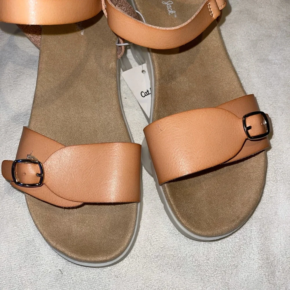 🌹Girls dressy Sandal mustard/camel/yellow kids‎ size 5